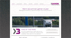 Desktop Screenshot of baron-logistik.com